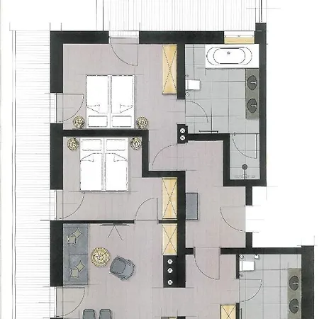 Schmiedhof Gut Apartament Grossarl